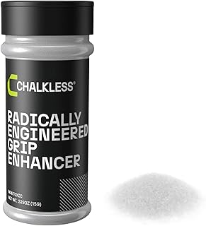 Chalkless Grip Enhancer - Premium Liquid Chalk Alternative & Less Mess Hand Chalk for Weightlifting, Powerlifting, Yoga, Gaming, Climbing, and More, Non-Toxic Long-Lasting & Reliable