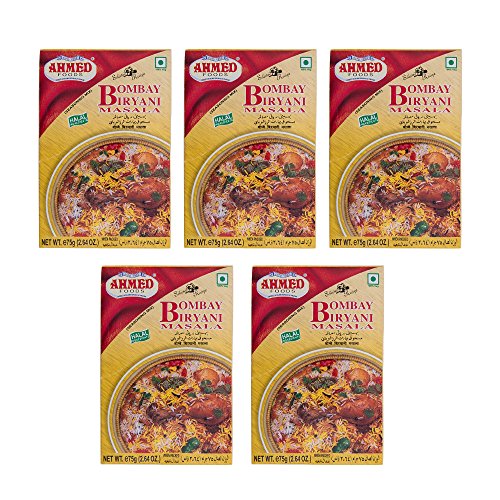 AHMED for Bombay Biryani masala 60g 5 boxes Bombay Biryani Maasala mix spice
