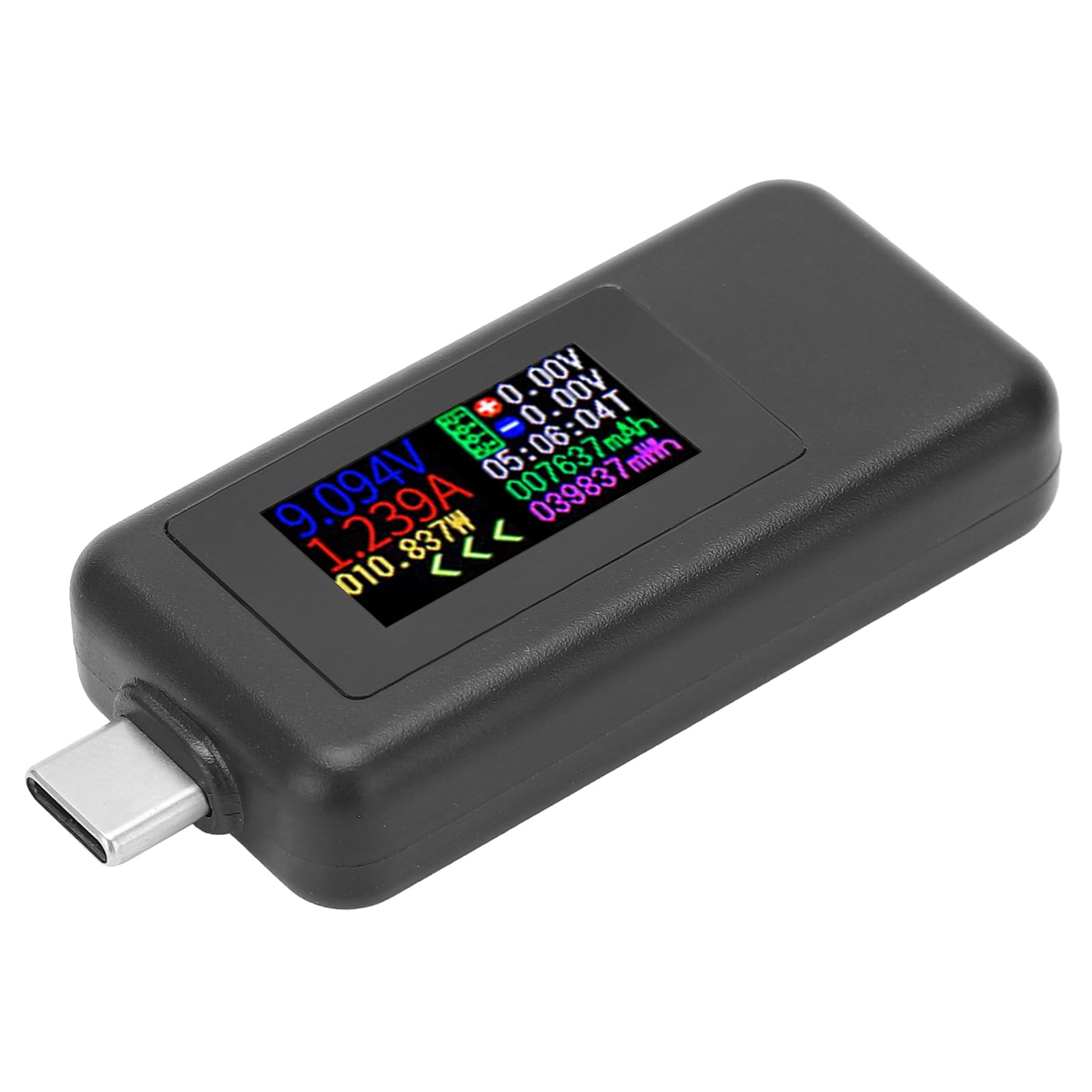 Inaepeak Tester USB C, Misuratore USB Con Indicatore, 0-12 A