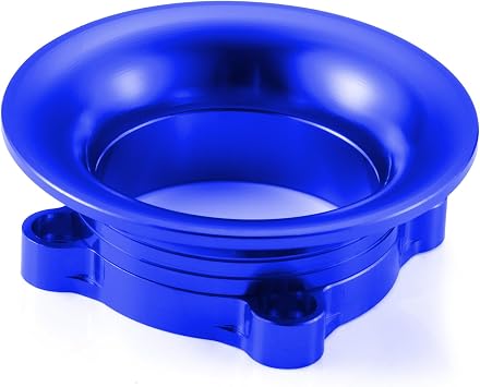 Metal Cooling Fan Cover Air Inlet Channel 25mm, Blue