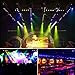 Stage Lighting, 36x1W LED Par Light RGB 7 Channel with Remote for DJ KTV Disco Party (4pcs)