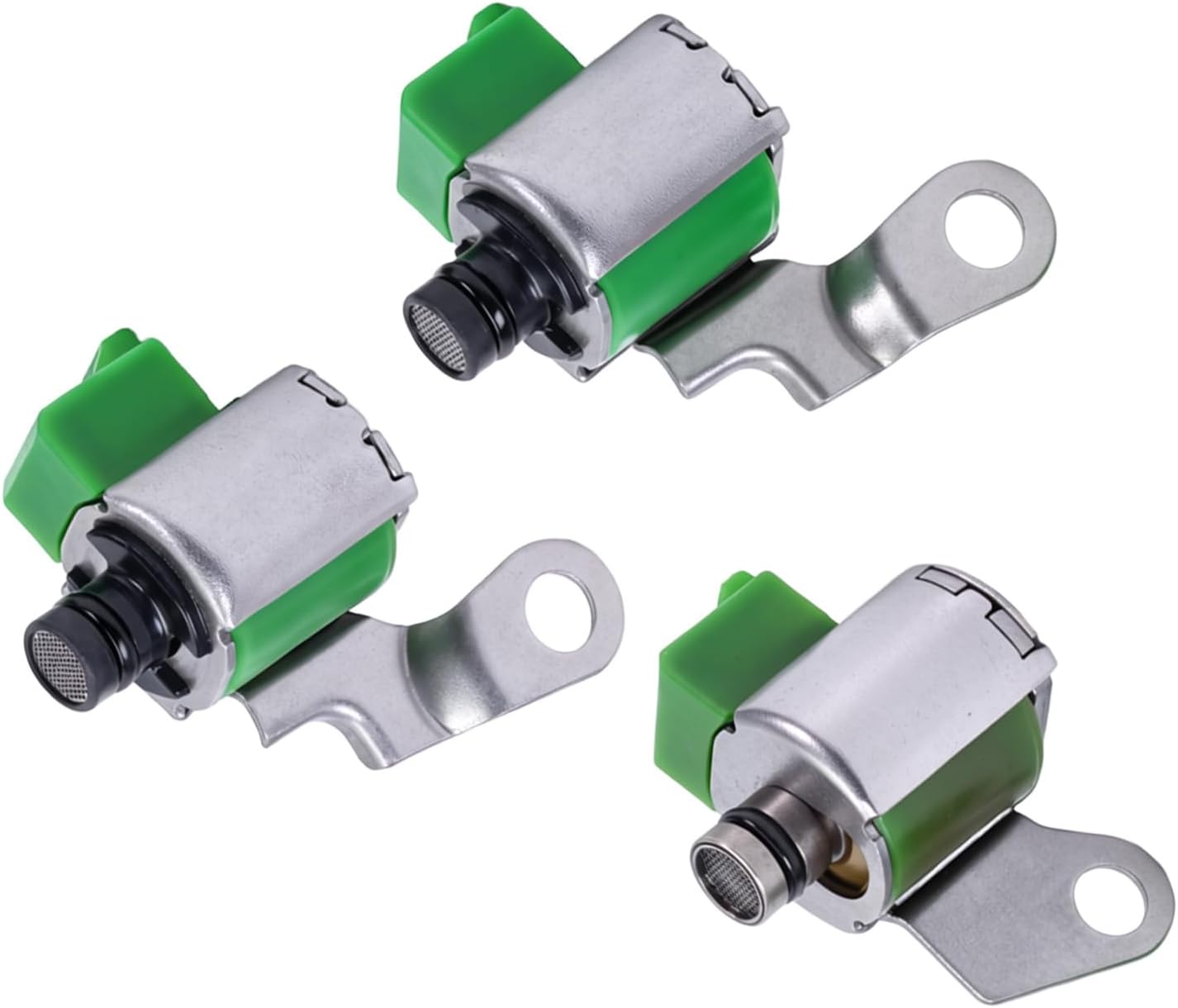 3Pcs A340 AW4 Transmission TCC Lock Up Shift Solenoids, Fit for Tacoma