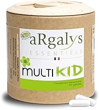 Multivitamines et Minéraux Pour Enfant - 60 jours - 12 Vitamines et minéraux - Vitamines D, C, B12, B6 - Immunité Défenses Croissance - Dès 1 ans 1 - Argalys