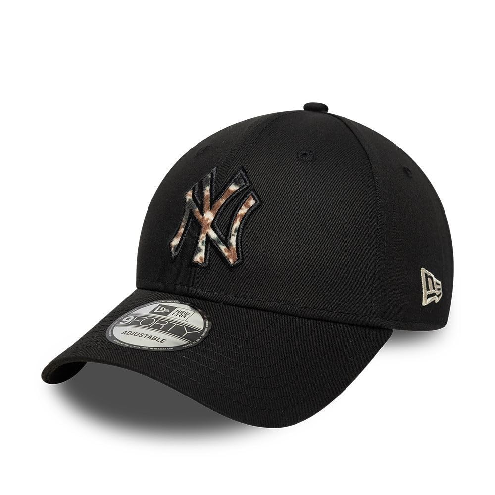 New Era New York Yankees MLB Faux Pony Infill 9Forty Cap Black โ image 1