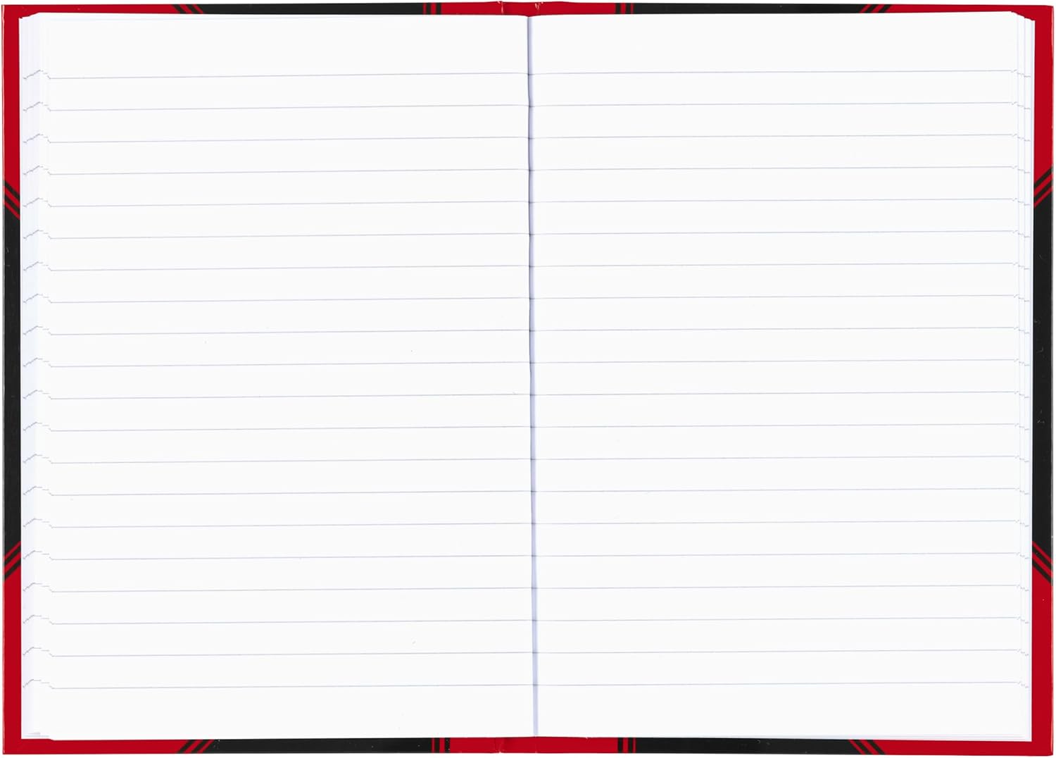 Landré Bantex 6 x A5 Ruled Notebook 192 Pages 70gsm Hardback Black