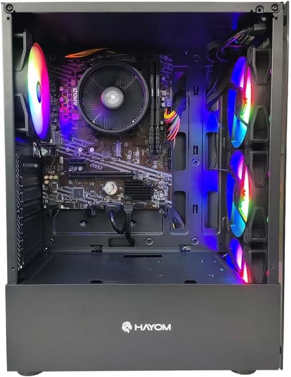 PC GAMER RYZEN 5 5600GT, 16GB DDR4 3200MHZ, SSD M.2 NVME 500GB, VEGA 7, FONTE 500W PC GAMER RYZEN 5 5600GT, 16GB DDR4 3200MHZ, SSD M.2 NVME 500GB, VEGA 7, FONTE 500W