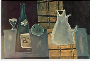 TEEMAD Oleg Prusov's Paints Sad Still Life Posters for Room Aesthetic Classic Art Painting Print Photo Art Painting Canvas Poster Home Decorative Bedroom Modern Decor Posters Gifts 12x18inch(30x45cm)