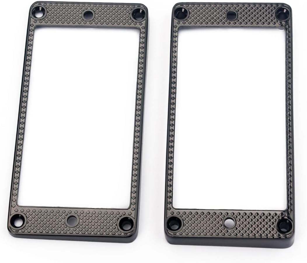Electric Guitar Humbucker Mounting Ring Metal Frame Black GB301E image 5