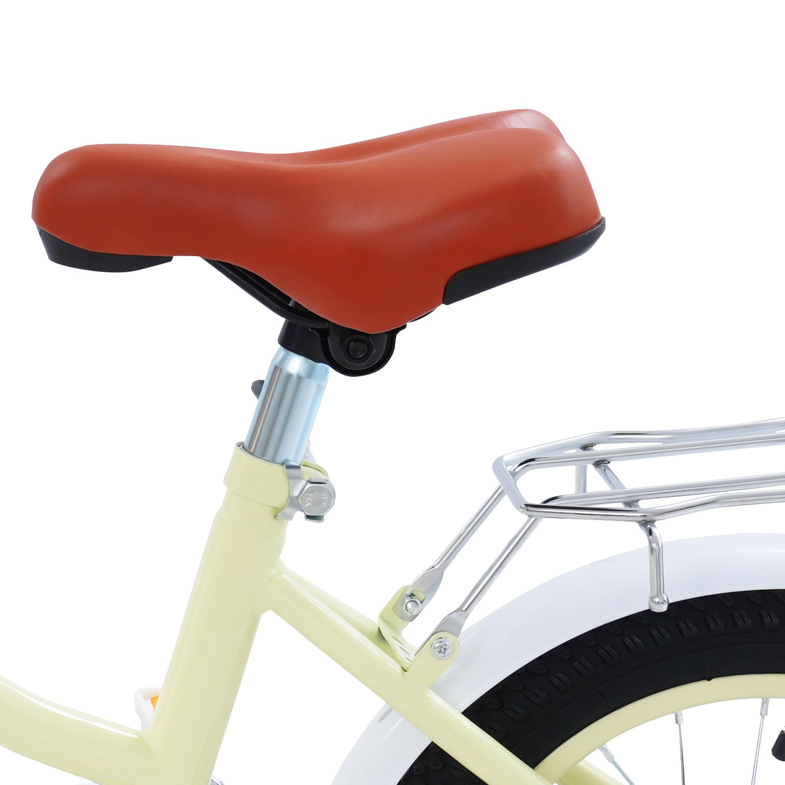 Vélo pour enfant 14 pouces | Vélo pour enfant avec roues stabilisatrices et panier avant | Hauteur réglable | Vélo pour enfant à partir de 3 ans garçons et filles