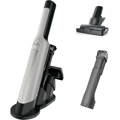 Shark WANDVAC Power PET Cordless Hand Vac, Ultra-Lightweight & Portable with Powerful Suction & Boost Mode, NEW FurFins Tool & Duster Crevice Tool, Designed for Car & Pet Homes, White, WV410WH