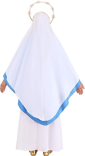 Miniatura 2 de Disfraz prémium de Nativity Mary para niña Vestido clásico bíblico