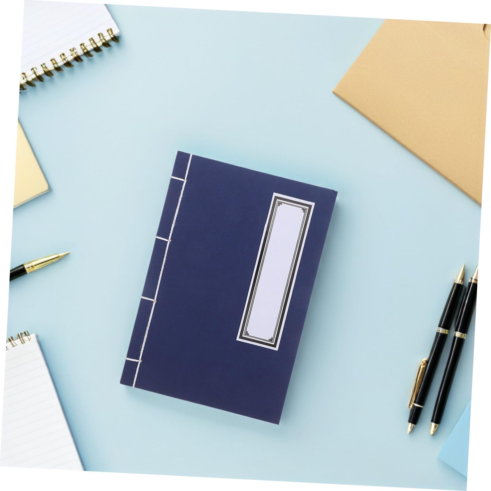 NUOBESTY 10 Pezzi taccuino quaderni di giornale quaderni per la scuola blocco note pad Notebook di riunioni per lavoro di calligrafia di scrittura carta kraft