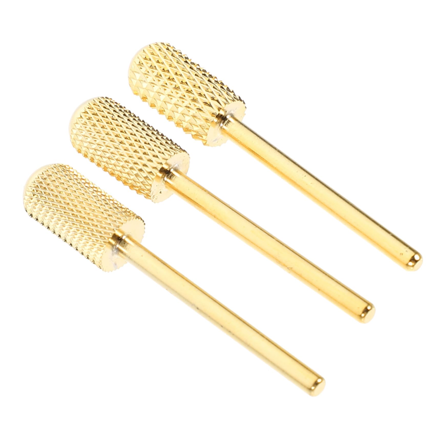 5 Set Di Punte Per Trapano Per Unghie in Metallo Punte Per Trapano Per Unghie Russe Strumento Per Manicure in Acrilico Set Da 3 Pezzi * 5