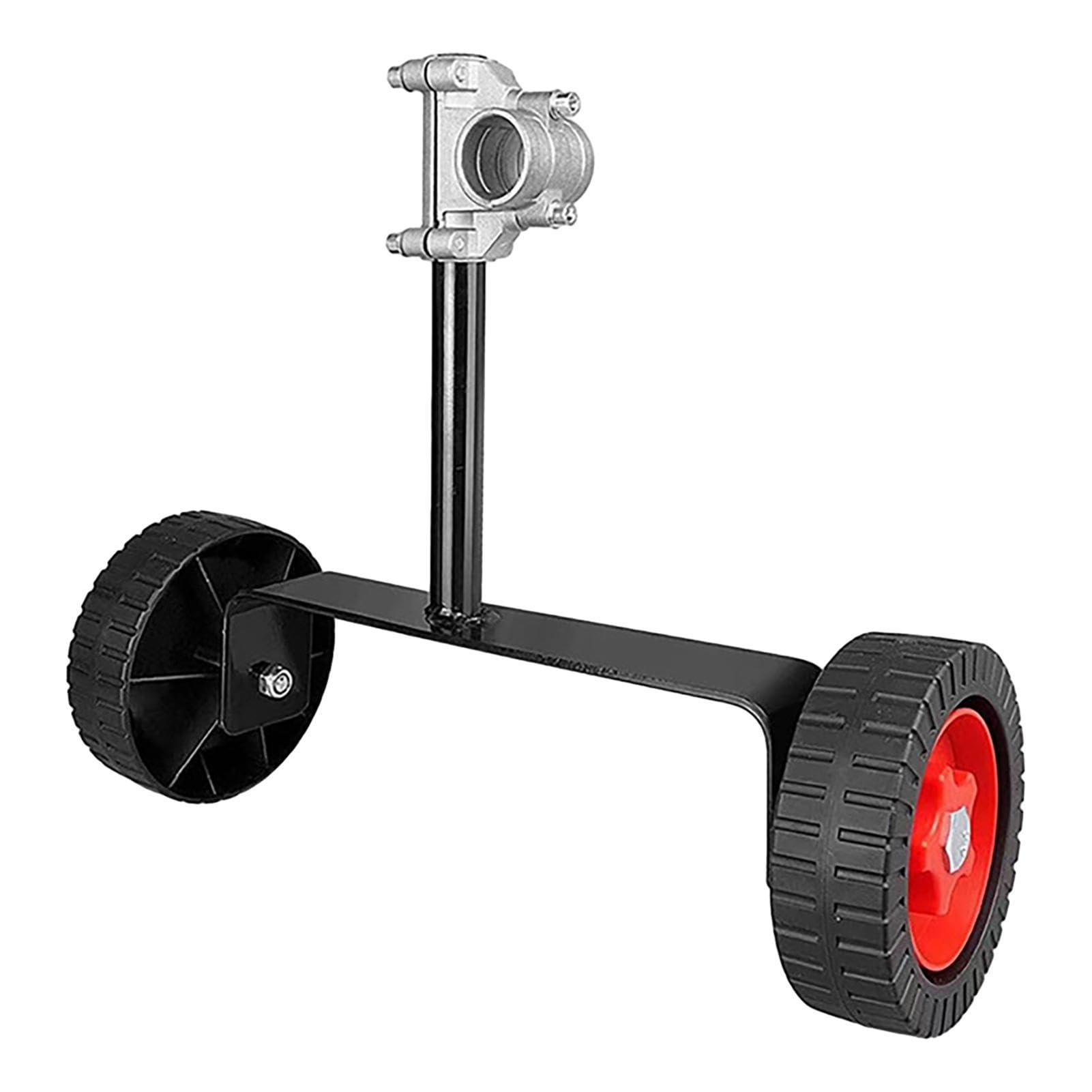 String Trimmer Support Wheels, Adjustable Support Wheels For Strimmer, Grass Trimmer Wheels, Grass Cutter Wheel for String Trimmer Petrol/Electric Brushcutter Strimmer