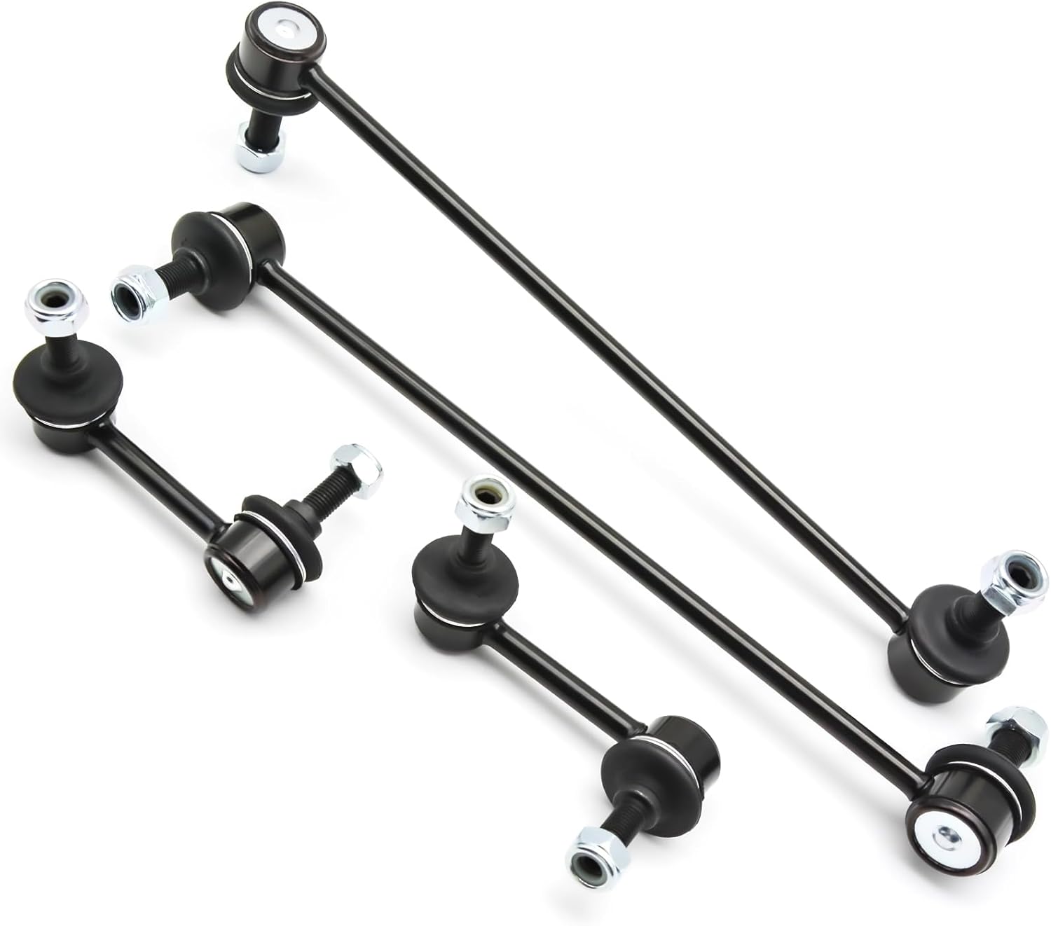 4PCS Front and Rear Sway Bar End Links Kit Compatible with Honda CR-V CRV 2007-2016 Stabilizer Bar Links K750151 K750156 K750297 52321SWAA01 51320STKA01
