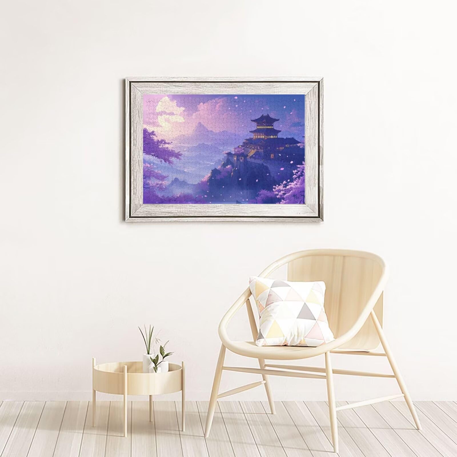 Puzzles Paisaje 1000 Adultos, Puzzle Montaña con Cajas y Cartel, Juego Clásico de Puzzle Arte para Entretenimiento Adultos, Regalos de Decoración del Hogar para Pasatiempos Creativos de Mujeres 2T-976