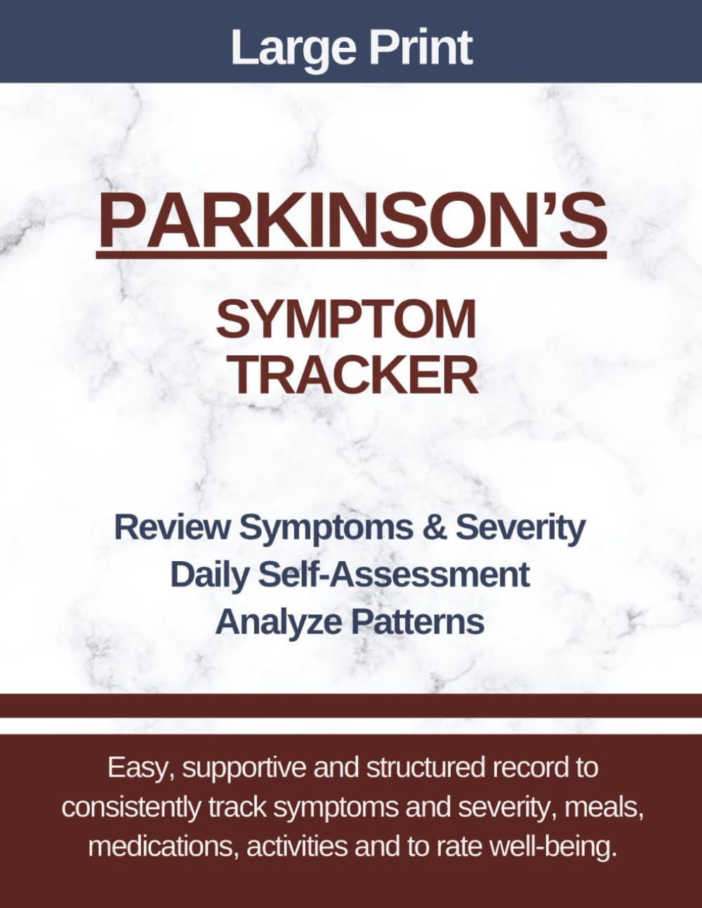 Parkinson's Symptom Tracker: Track Symptoms and Severity, Mood, Daily Impairm...