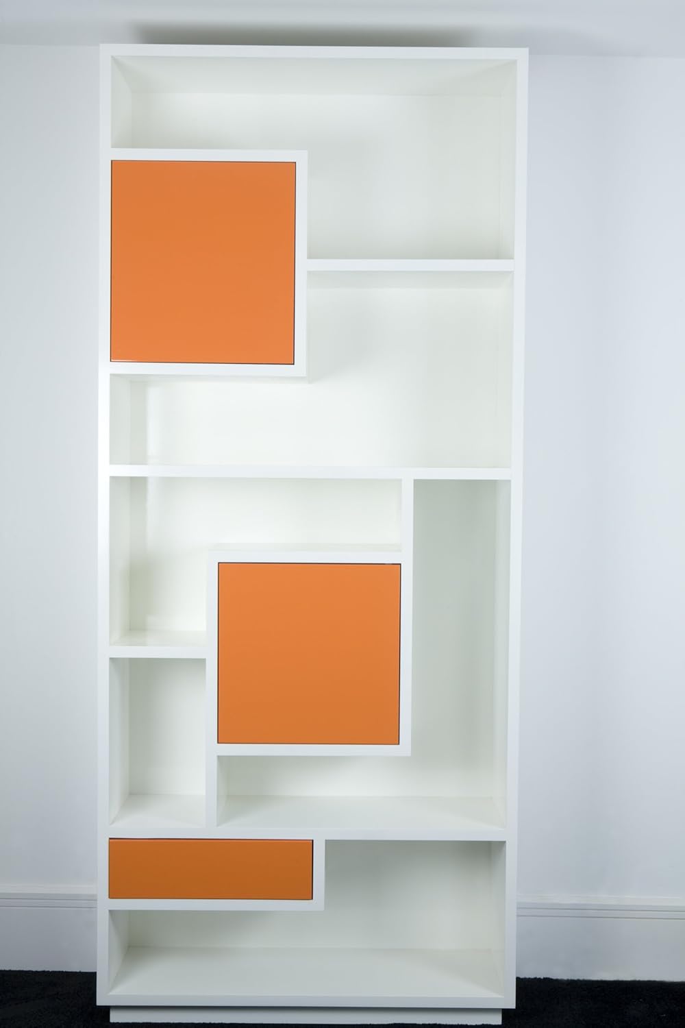 Orange/White Shelving Unit Amazon.co.uk Home & Kitchen