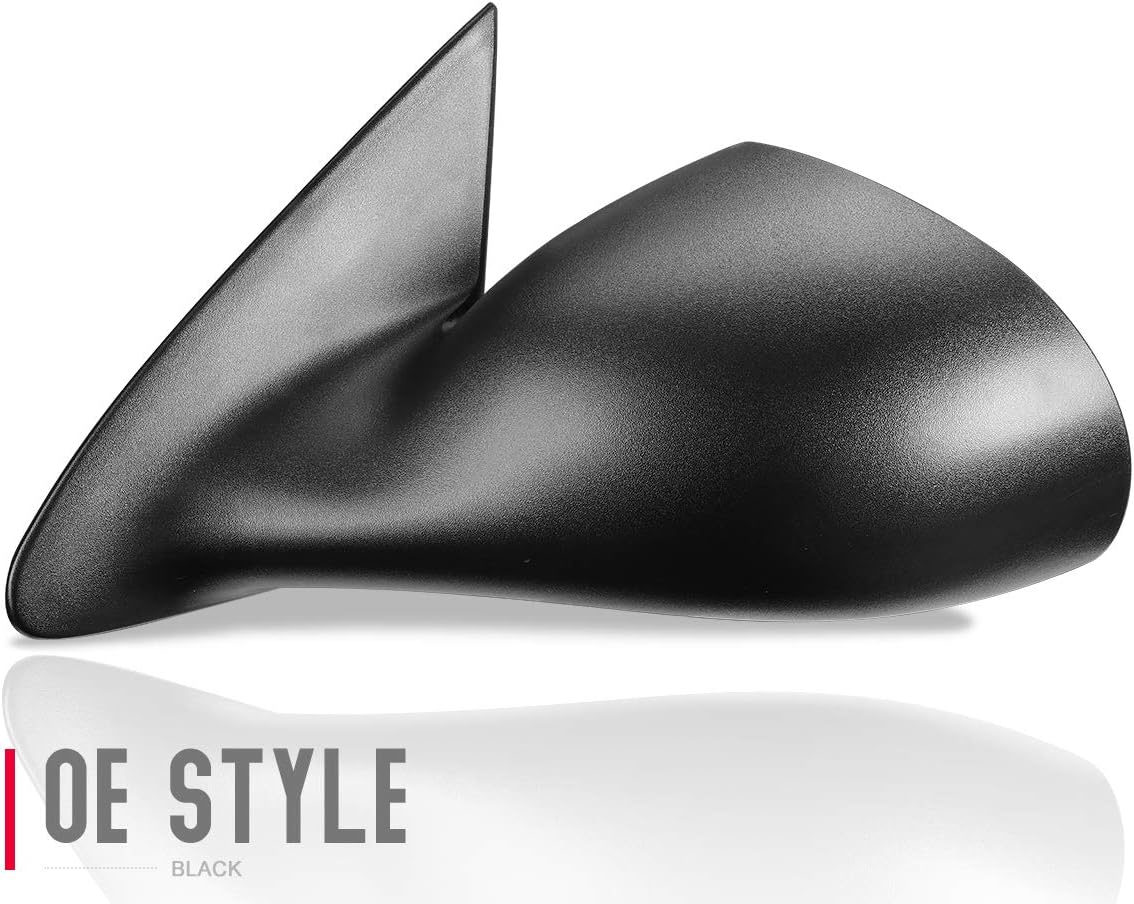 DNA Motoring OEM-MR-CH1320182 Factory Style Powered Adjustment Mirror Left Side Mirror Compatible with 98-01 Concorde Intrepid