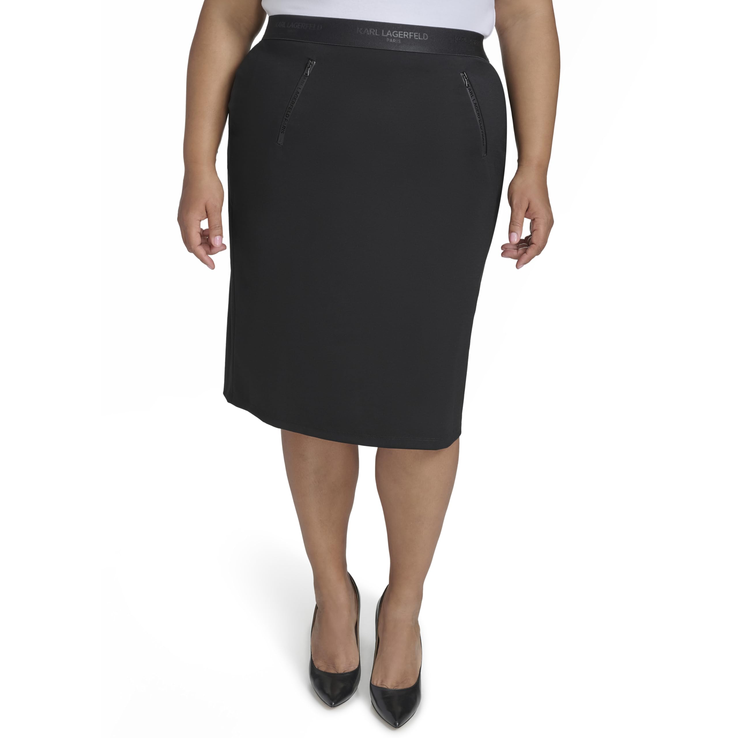 Karl Lagerfeld Womens Office Friendly Formal Skirt