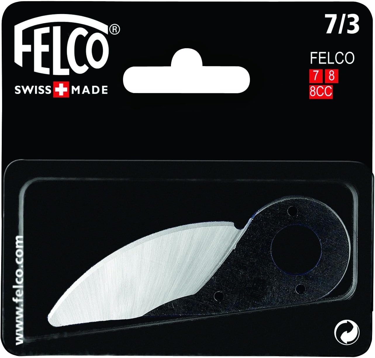 FELCO 7/3-1 Spare Part Set Number with Blade/Tool/Spring, Silver, 35 x 15 x 5 cm