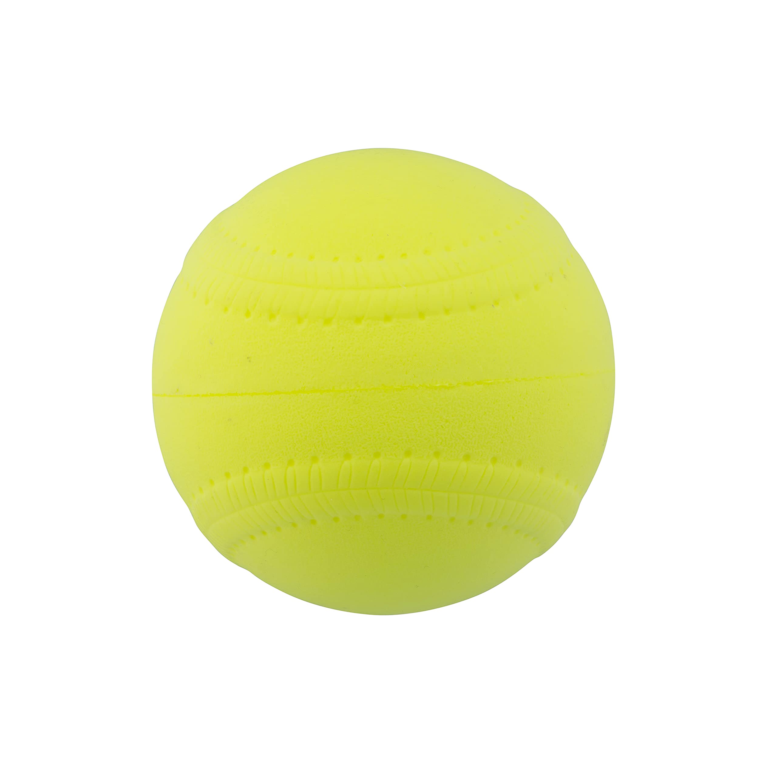 Champro Foam Pitch Machine Baseball (Optic Yellow, 9-Inch)