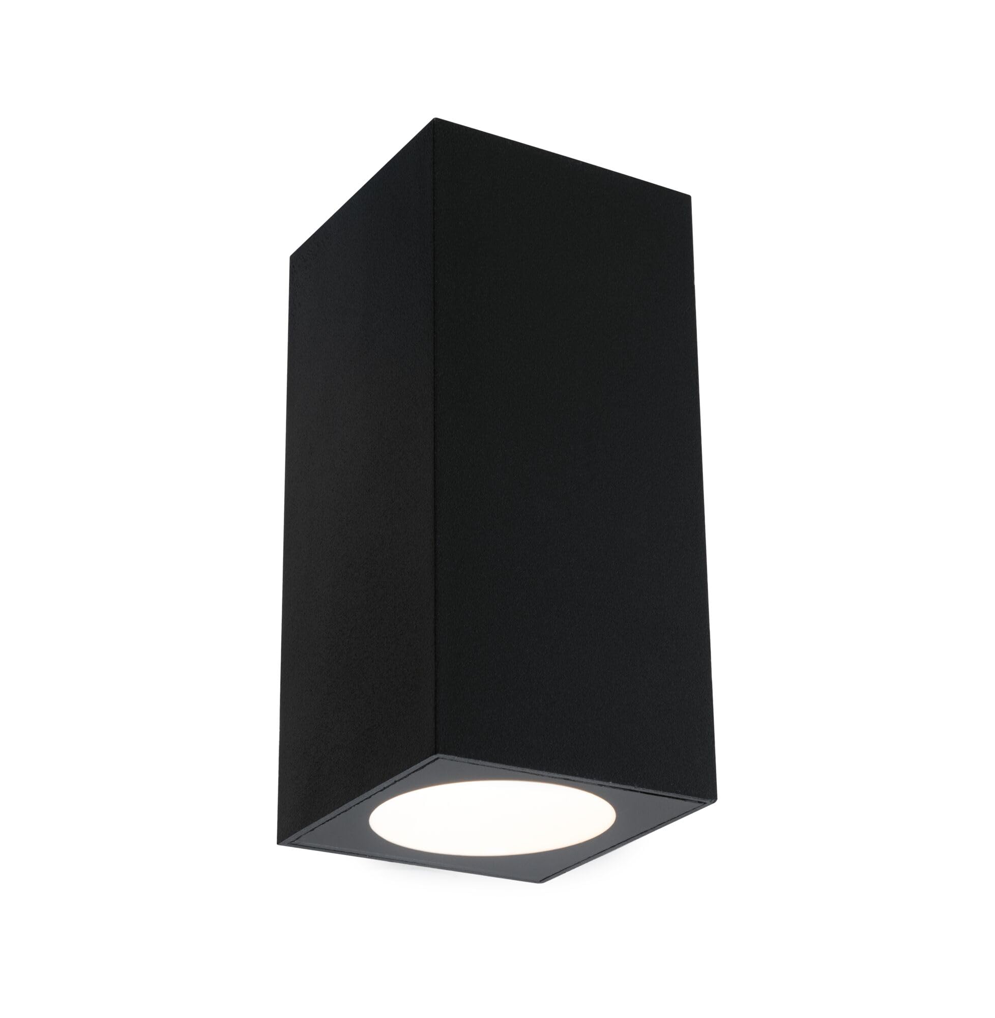 Paulmann 94328 luminaire d'extérieur LED kit de 2 appliques d'extérieur Flame IP44 Blanc chaud carré incl. 2x2,8 watts éclairage extérieur Anthracite lampe d'extérieur aluminium 3000 K