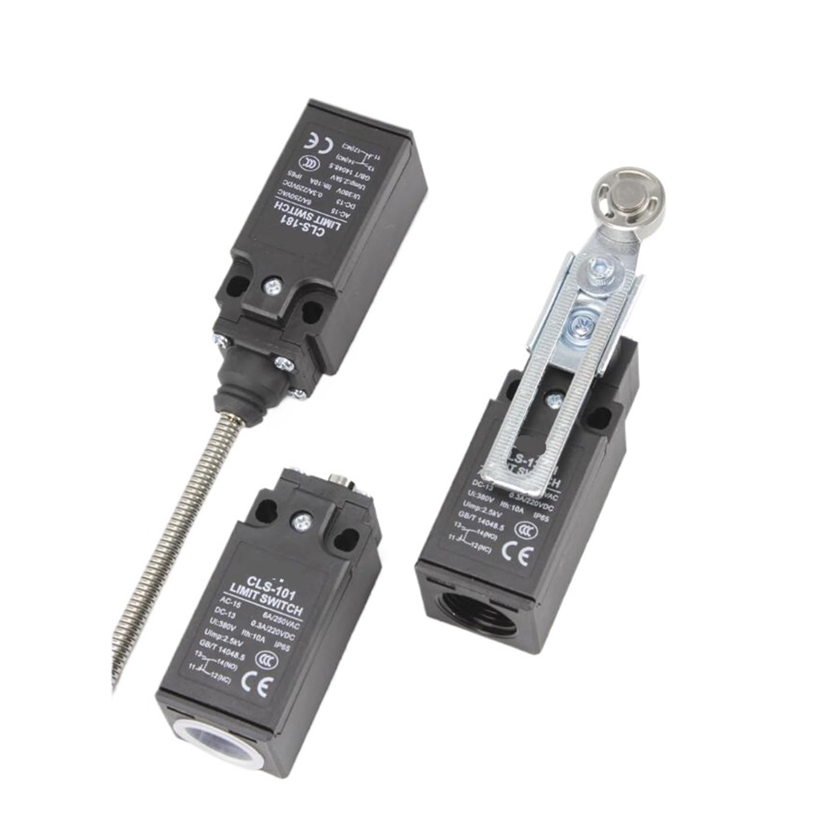 Interrupteur fin de course CLS-381 robuste haute précision pour automates 4Pcs