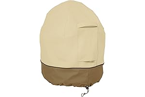 Classic Accessories Veranda 21 Inch Mini Kamado Ceramic BBQ Grill Cover