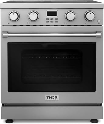 THOR Kitchen Professional 30-Inch Electric Range in Stainless Steel - Model ARE30