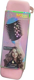 فرشه استشوار بالايونات لتجفيف وفرد الشعر الناشف والمبلول بقوه 2400 W، ازرق