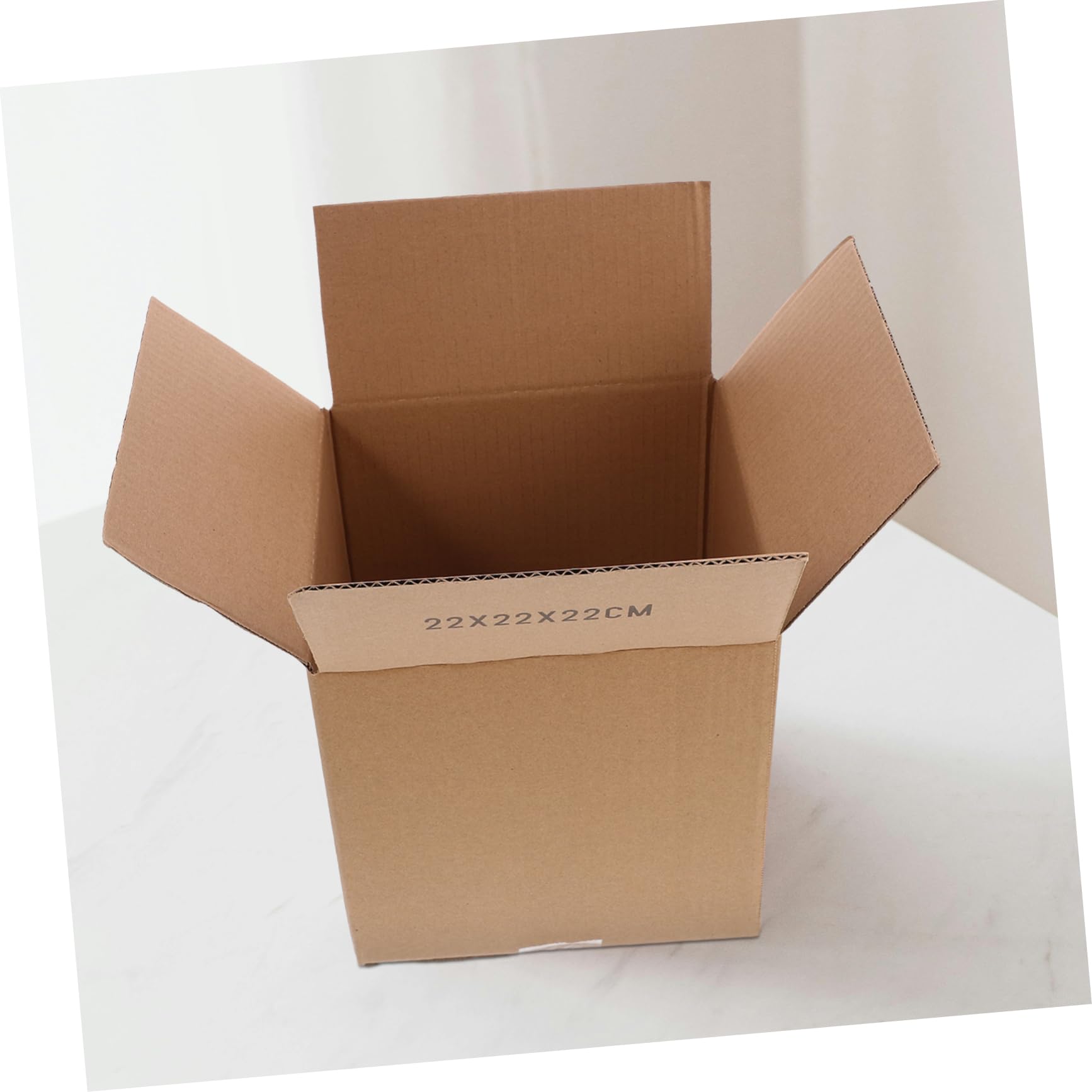 Versandkartons Quadratische Braun aus Papier 5 Stück für Transport