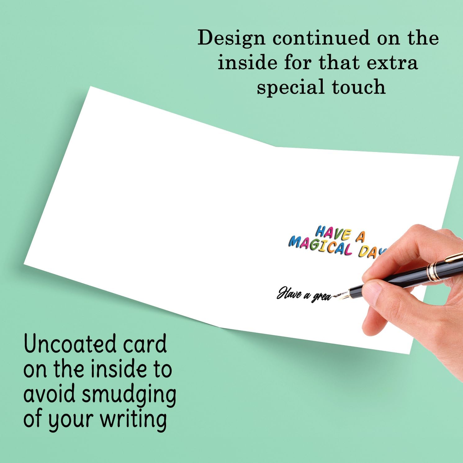 Stuff4 4th Birthday Card Girls - Cool Unicorn Sunglasses - Unicorn Birthday Card for 4 Year Old Girl - Image 4