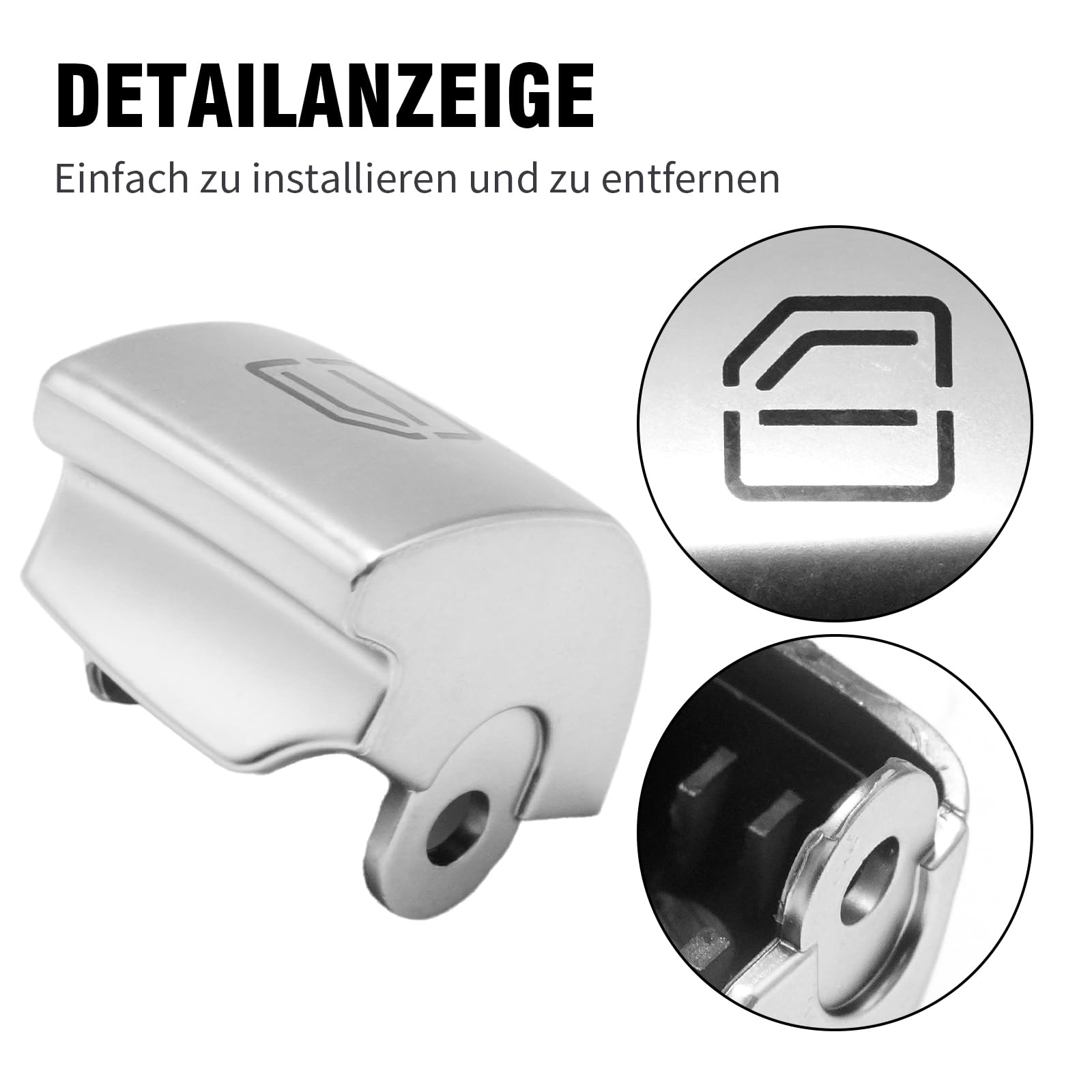 Hoypeyfiy 2059056811 Bouton d'interrupteur de fenêtre avant droit Remplacement pour W205 Classe C 2017-2020 GLC 2016-2022 W213 Classe E 2017-2020 Remplace A2059056811 A20590568119051 Couleur : noir