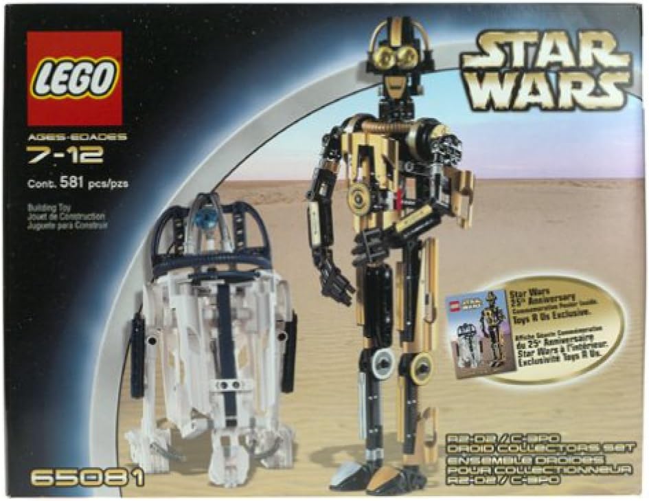 Lego Star Wars R2-D2 C3PO Droid Collectors Set 65081