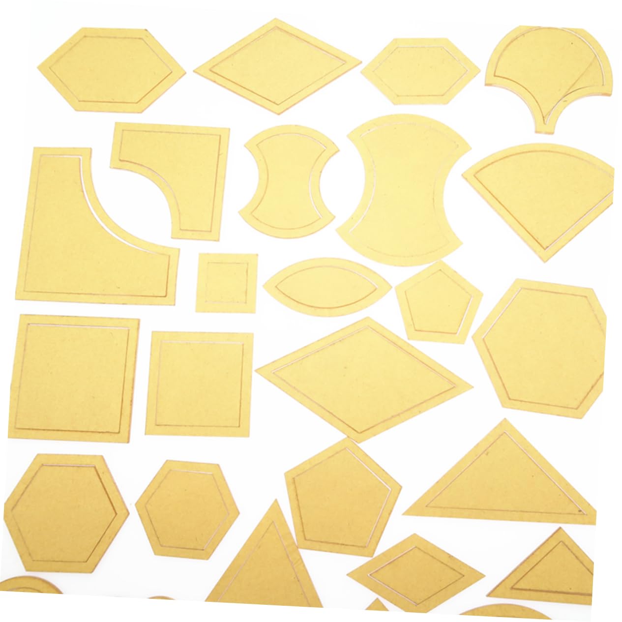 81piezas Plantilla De Acolchado Transparente Para Patchwork y De Costura Para Manualidades
