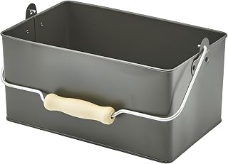 Genware GSTC2415DL Organizador de Mesa, Acero galvanizado, Dark Olive
