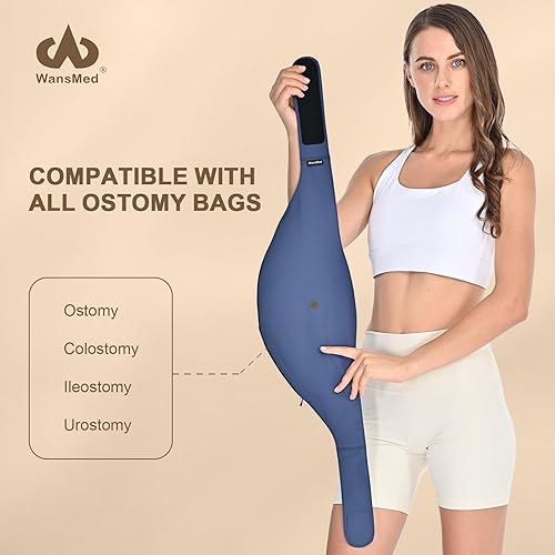 Miniatura 5 de Fundas para bolsas de ostomía para hombres y mujeres, cinturón de ostomía para deportes y vida cotidiana, solución a prueba de fugas y