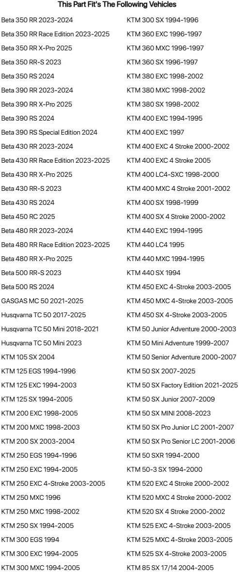 Tusk Billet Aluminum Gas Cap Orange Machined For KTM 250 SX 1994-2005