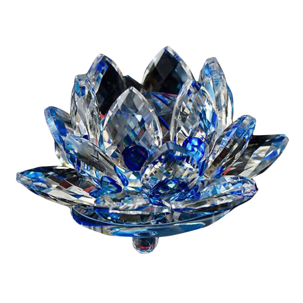 Amazon.co.jp: Feng Shui 80 mm クォーツ クリスタル 蓮の花 クラフト