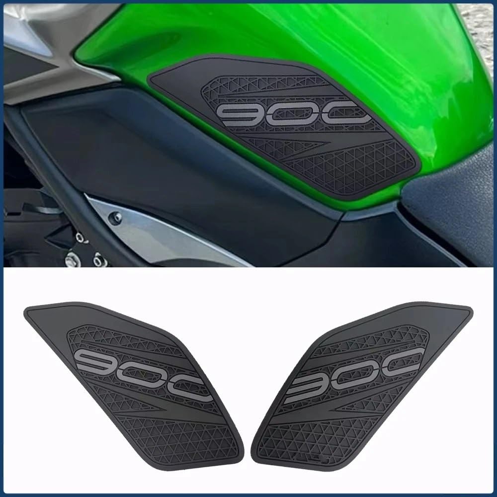 Płyta ochronna zbiornika Do Z900 2017-2025 motocykl ozdobny | Naklejki motocyklowe na boczne ochraniacze kolan