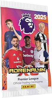 Panini 2024-25 Premier League Adrenalyn XL Trading Cards Box (50 Packs Each)