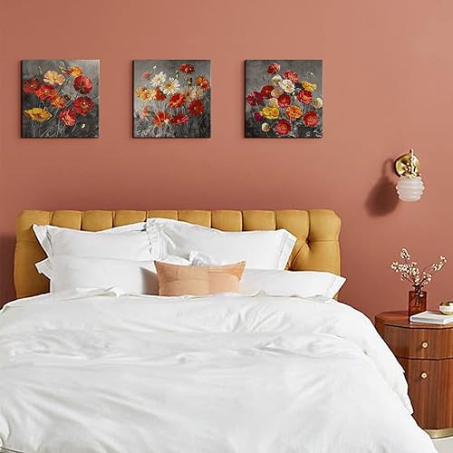 Miniatura 102 de Lienzo decorativo en blanco y negro para pared, decoración de dormitorio, paisajes de ciudades rojas, impresiones, obras de arte modernas para sala