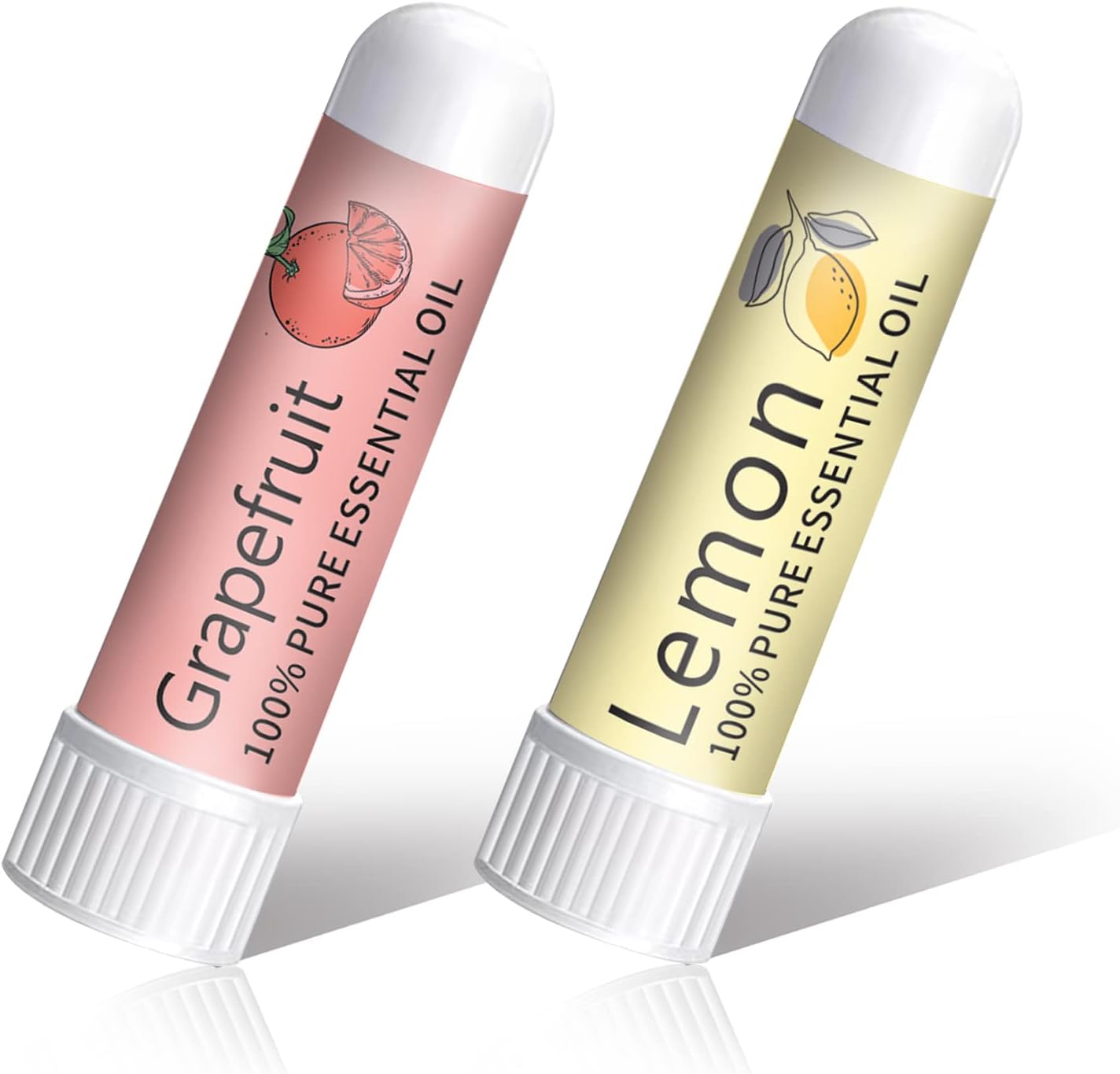 Hion Nausea Relief Inhaler-Grapefruit and Lemon, 100% Natural and Safe Grapefruit Essential Oils Inhalers