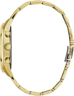Guess Classic Gold-Tone Stainless Steel Bracelet Watch