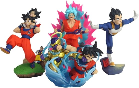Megahouse Dragon Ball Super - Pack 4 Figures Re Birth Limit Breaking Ver. 8c