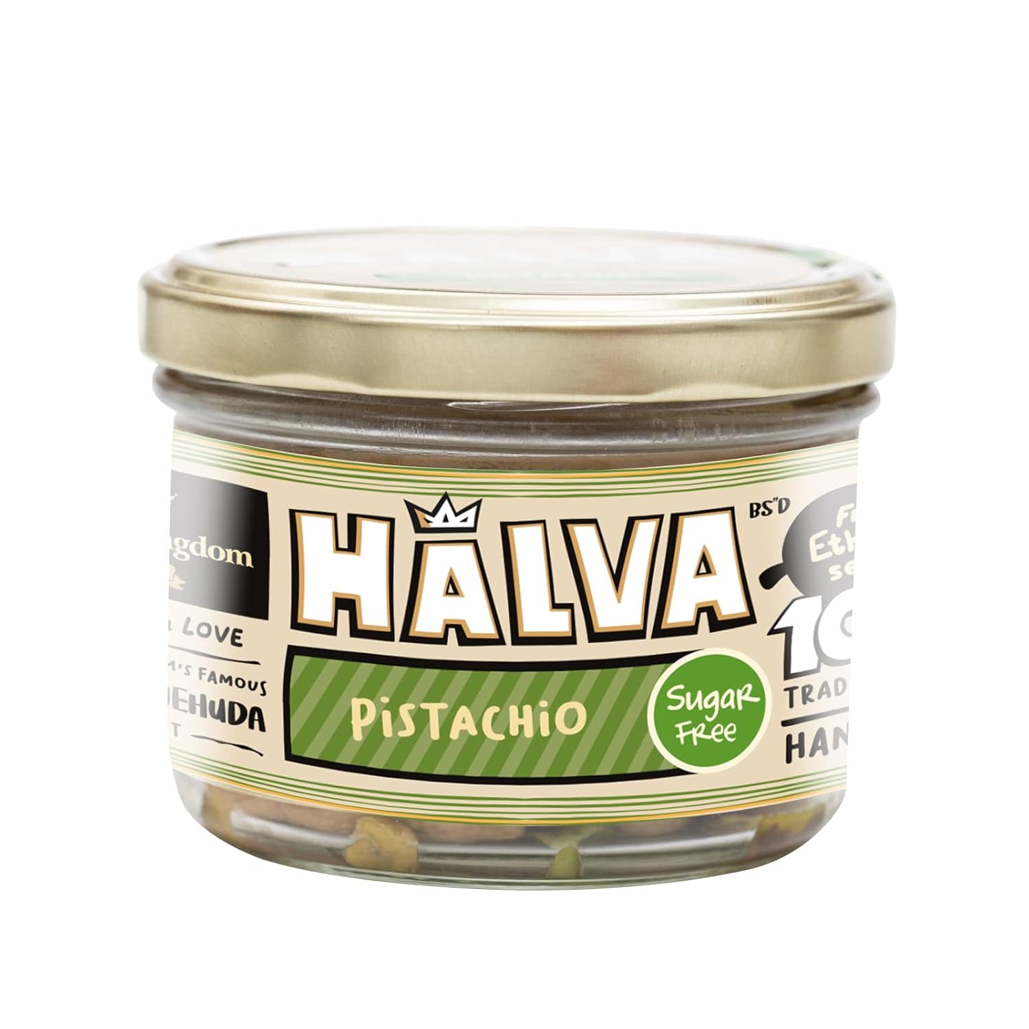 Halva Kingdom Postre vegano Halva sin azúcar de sésamo