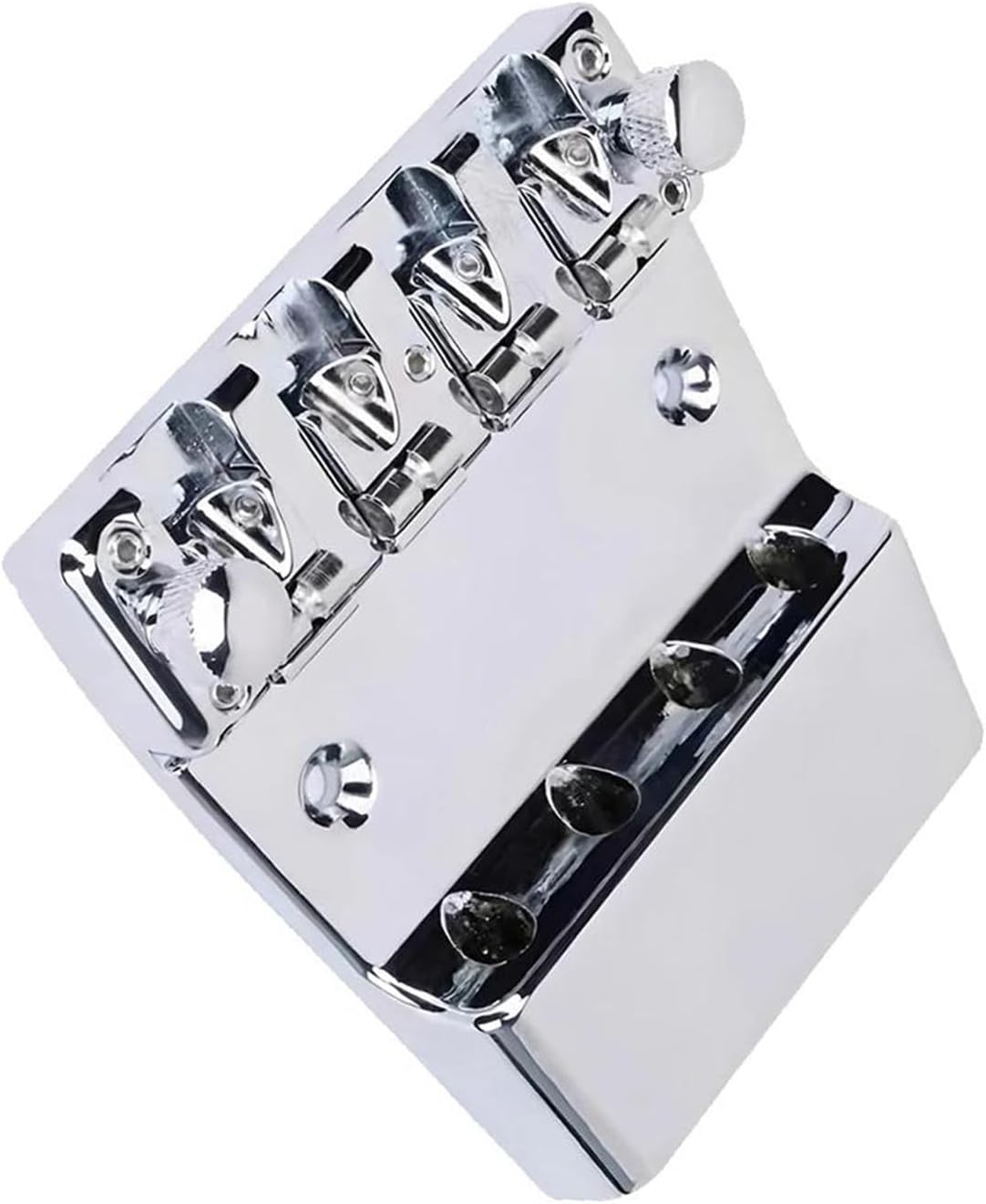 ギターブリッジ 4弦ベースサドル調整可能エレキギターブリッジセット