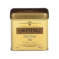 Vista 1 de Twinings Té Earl Grey, té suelto, latas de 7.05 oz