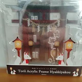 FUKUYA 鳥居アクリルフレーム 百鬼夜行赤